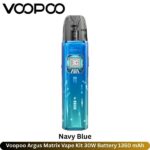 Voopoo Argus Matrix Vape Kit 30W Navy Blue