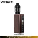 Voopoo Drag 5 Vape Kit Gradient Brown Power 5-177W