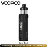 Voopoo Drag S2 Pod Vape Kit Spray Black