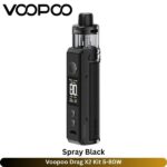 Voopoo Drag X2 Kit Spray Black 5-80W