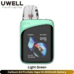 Caliburn G4 Pro Koko Vape Kit Light Green