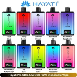 Hayati Pro Ultra S 50000 Puffs Disposable
