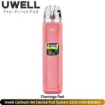 Uwell Caliburn G4 Device Pod System Flamingo Red