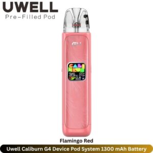 Uwell Caliburn G4 Device Pod System Flamingo Red