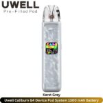 Uwell Caliburn G4 Device Pod System Karst Grey