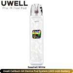 Uwell Caliburn G4 Device Pod System Seashell White