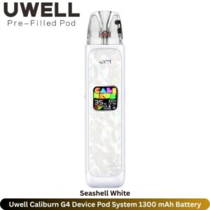Uwell Caliburn G4 Device Pod System Seashell White