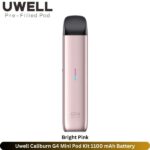 Uwell Caliburn G4 Mini Pod Kit Bright Pink