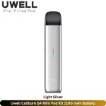 Uwell Caliburn G4 Mini Pod Kit Light Silver
