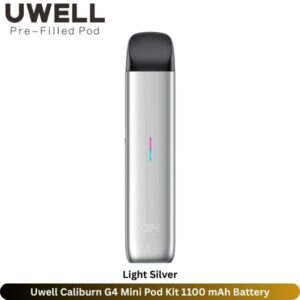 Uwell Caliburn G4 Mini Pod Kit Light Silver