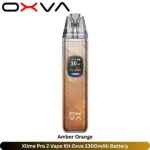 Xlime Pro 2 Vape Kit Amber Orange Oxva 1300mAh Battery