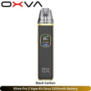 Xlime Pro 2 Vape Kit Black Carbon Oxva 1300mAh Battery