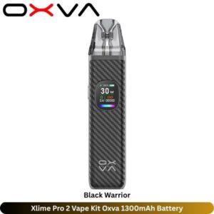 Xlime Pro 2 Vape Kit Black Warrior Oxva 1300mAh Battery