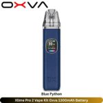 Xlime Pro 2 Vape Kit Blue Python Oxva 1300mAh Battery
