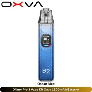 Xlime Pro 2 Vape Kit Ocean Blue Oxva 1300mAh Battery