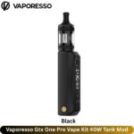 Vaporesso Gtx One Pro Vape Kit Black 40W Tank Mod