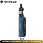 Vaporesso Gtx One Pro Vape Kit Blue 40W Tank Mod