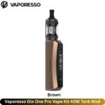Vaporesso Gtx One Pro Vape Kit Brown 40W Tank Mod