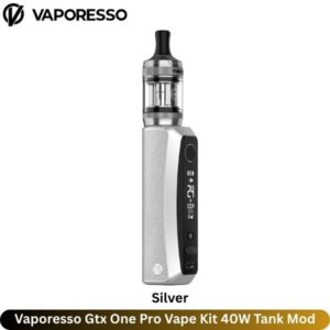 Vaporesso Gtx One Pro Vape Kit Silver 40W Tank Mod
