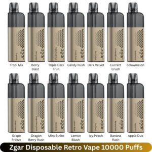 Zgar Disposable Retro Vape 10000 Puffs