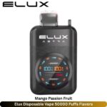 Elux Disposable Vape 50000 Puffs Mango Passion Fruit Flavors
