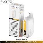 Flonq Max Disposable Vape 8000 Puffs Mango Peach