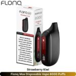 Flonq Max Disposable Vape 8000 Puffs Strawberry Kiwi