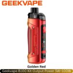 Geekvape B100 Kit Golden Red Output Power 5W~100W