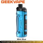 Geekvape B100 Kit Mint Blue Output Power 5W~100W