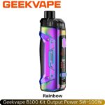 Geekvape B100 Kit Rainbow Output Power 5W~100W