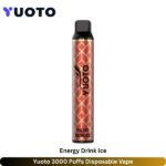 Yuoto 3000 Puffs Energy Drink Ice Disposable Vape