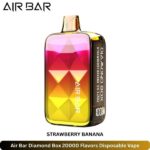 Air Bar Diamond Box 20000 Flavors Strawberry Banana