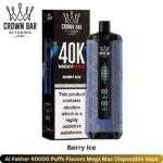 Al Fakher 40000 Puffs Flavors Berry Ice Disposable Vape