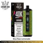 Al Fakher 40000 Puffs Flavors Blue Razz Lemonade Disposable Vape