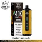 Al Fakher 40000 Puffs Flavors Blueberry Lemonade Disposable Vape