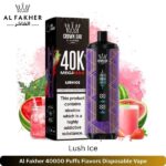 Al Fakher 40000 Puffs Flavors Lush Ice Disposable Vape