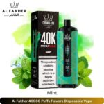 Al Fakher 40000 Puffs Flavors Mint Disposable Vape
