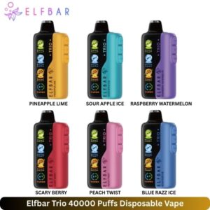 Elfbar Trio 40000 Puffs Disposable Vape