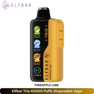 Elfbar Trio 40000 Puffs Disposable Vape Pineapple Lime