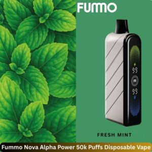 Fummo Nova Alpha Power 50k Puffs Fresh Mint
