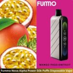 Fummo Nova Alpha Power 50k Puffs Mango Passionfruit