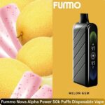 Fummo Nova Alpha Power 50k Puffs Melon Gum