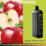 Fummo Nova Alpha Power 50k Puffs Shisha Double Apple