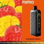 Fummo Nova Alpha Power 50k Puffs Strawberry Mango