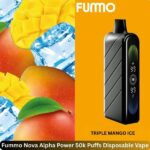 Fummo Nova Alpha Power 50k Puffs Triple Mango Ice