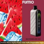 Fummo Nova Alpha Power 50k Puffs Watermelon Ice