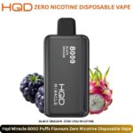 Hqd Miracle 8000 Puffs Flavours Black Dragon