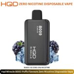 Hqd Miracle 8000 Puffs Flavours Black Ice