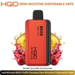 Hqd Miracle 8000 Puffs Flavours Cherry Cola