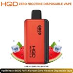 Hqd Miracle 8000 Puffs Flavours Lush Ice